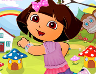 play Dora Mushroom Garden