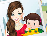 play Baby Sitter Dress Up