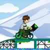 play Ben 10 Winter Bmx