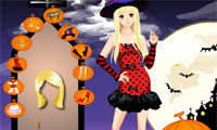 play Funny Halloween Girl