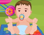 play Baby Outdoor Bathing
