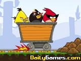 play Angry Birds Dangerous Railroad