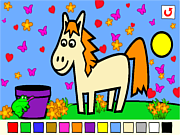 play Rosalyn'S Animal Coloring