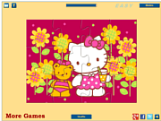 play Hello Kitty With Teddy Bear