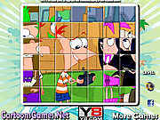 Phineas And Ferb Spin Puzzle