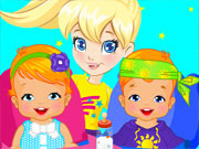 play Polly Twins Babysitter