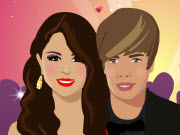 play Selena And Justin Kissing