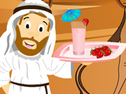 play Make Strawberry Smoothies