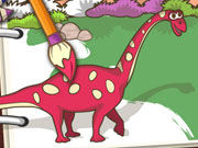 play Dino Coloring Book