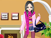 play Winter Glam Dress Up