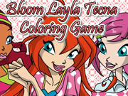 play Bloom Layla And Tecna Coloring