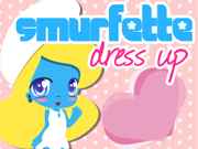 play Smurfette Dress Up