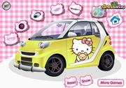 play Hello Kitty Car