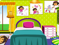 play Dora Fan Room Decoration