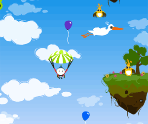 Parachute Plunder game