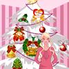 play Decorate White Christmas Tree