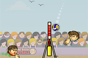 Sports Head: Volleyball game