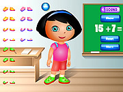 play Dora School Dress Up