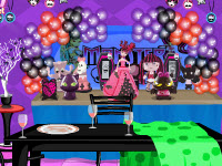 play Monster High Party Cleanup