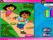 Dora And Diego Adventure Coloring 2