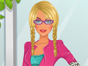 play Office Barbie