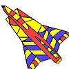 play Hot Air Force Plane Coloring