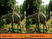 play Differences In Dino Land