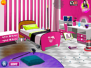 play Cleaning Barbie Rooms