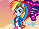 Equestria Girls Cute Rainbow Dash