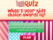 play What\'S Your Kids Choice Awards Iq?