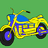 play Cross Road Motorcycle Coloring