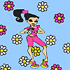 play Flower Room And Little Dancer Coloring