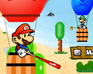 Mario Vs Luigi Balloons War