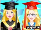 play Barbi And Ellie Graduation Day Prep