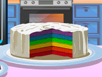 play Love Rainbow Cake