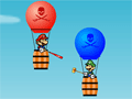 Mario Vs Luigi Balloons War game