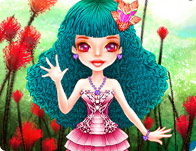 play Cute Thumbelina Dress Up