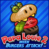 play Papa Louie 2 When Burgers Attack