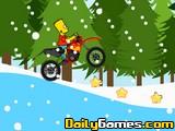 play Bart Snow Ride 2