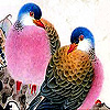 play Pink Fatter Birds Slide Puzzle