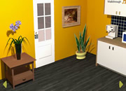 play Yellow Dining Room Escape