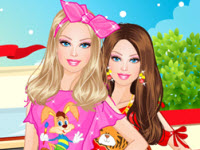 play Barbie Shopping Dress Up