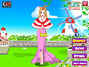 play Pink Barbie Dressup