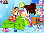 play Color Girl And Cute Pet