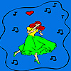 play Happiest Dancer Coloring