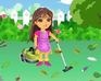 play Dora Garden Clean Up