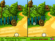 play Cartoon Village Differences