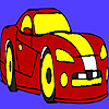 play Racing Concept Car Coloring