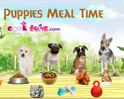play Puppies Meal Time