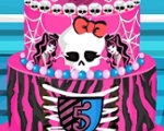 play Monster High Wedding Cake Decor